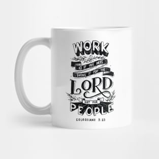 Colossians 3 23 Bible Verse Mug